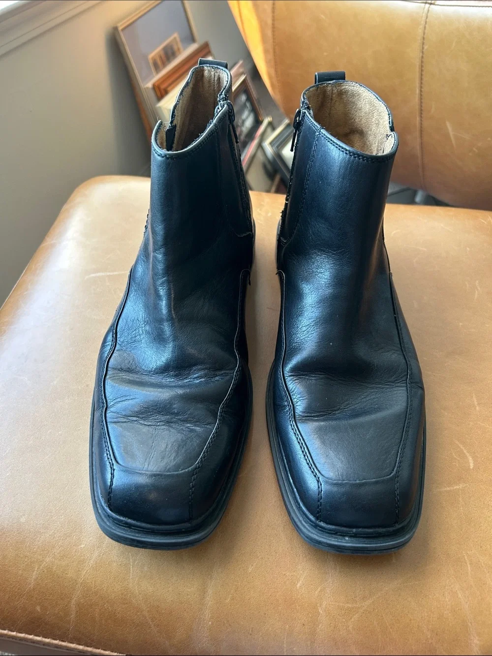 Florsheim Welter Men’s Black Leather Boots